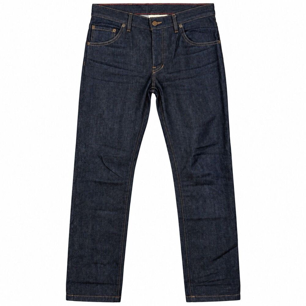 Raleigh Denim Workshop Jones Jeans Mens 29 Raw Selvedge Indigo Made USA NC